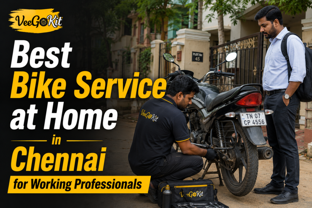 Professional doorstep bike inspection service for working professionals in Chennai
