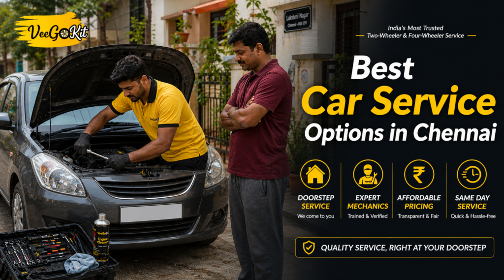 Car service at home in Chennai by professional mechanic